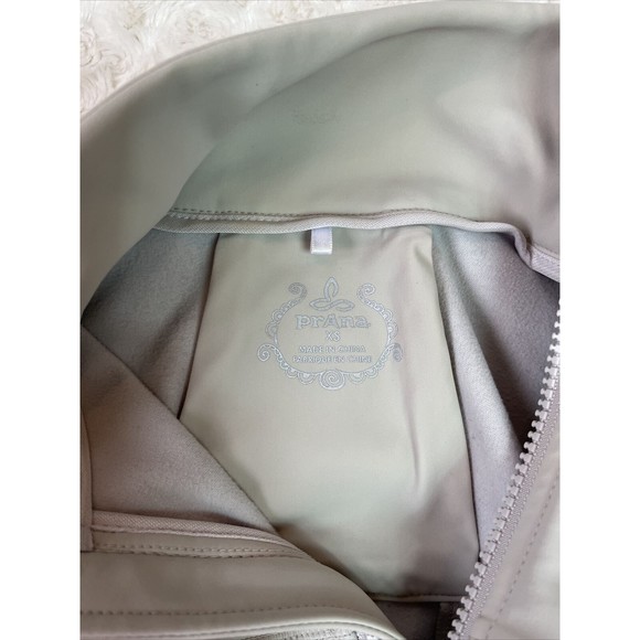 Prana Breathe Ladies Zip Up Athletic Jacket Coat size XS full zip - Picture 8 of 12